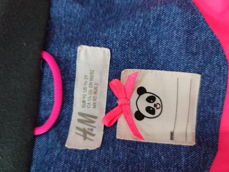 Detská bunda, h&m,92