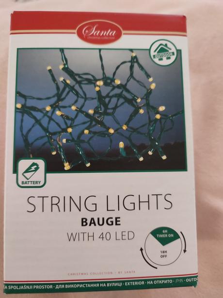 Vianočné ozdoby nové,žarovky na stromček rôzne, 