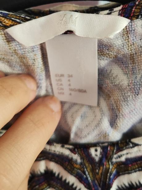 Letné šaty h&m, h&m,xs