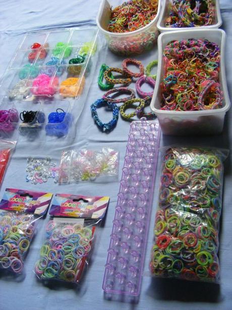 Gumičky na výrobu náramkov, 