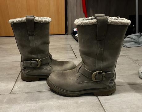Kožené čižmy, timberland,37