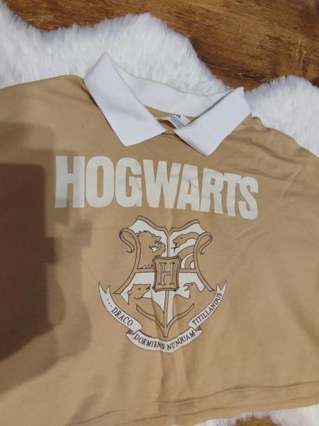 Crop tričko harry potter 152/164, h&m,158