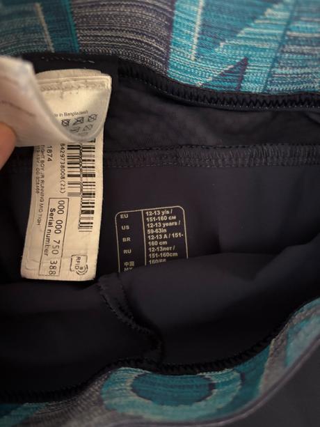 Športové kraťase, decathlon,152