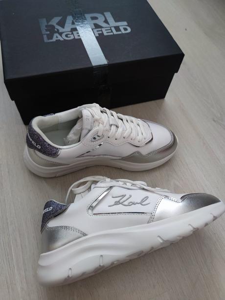 Biele tenisky karl lagerfeld, karl lagerfeld,38