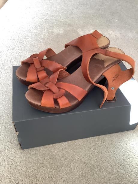 Kožené sandále dasia, 39