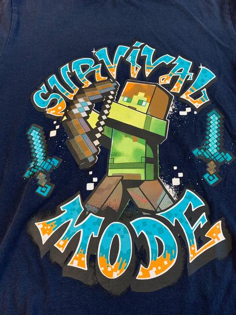 Tričko minecraft, next,164