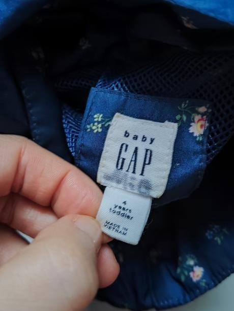 Tenučká bundička s kvietkami gap, gap,110