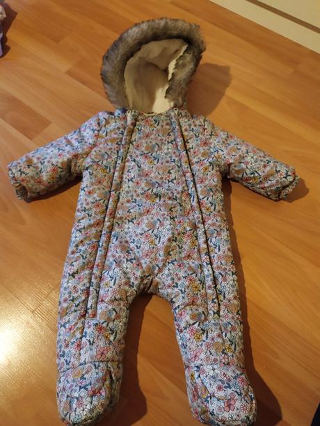 Zimny overal s rukavickami, f&f,68