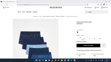 Trenky/boxerky reserved, house, cropp, reserved,l / m / xl