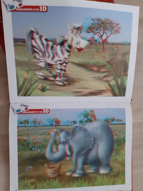 Kniha - vítejte v zoo, 3d,