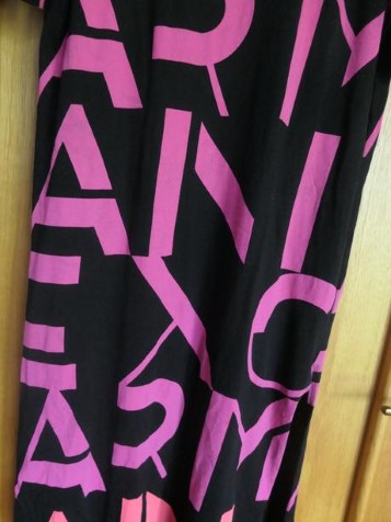 Armani exchange original letne bavlnene maxisaty, armani,m