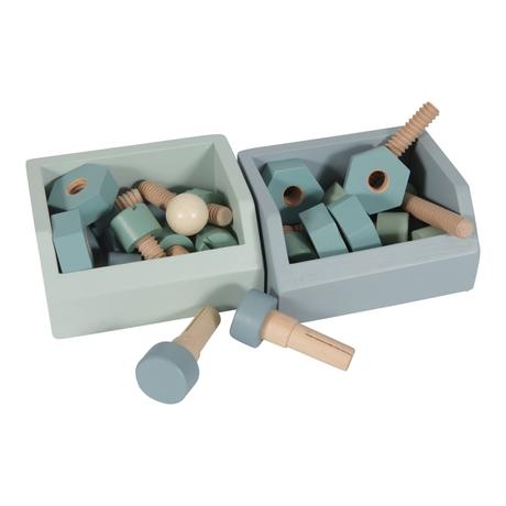 Little dutch drevený pracovný pult s opaskom na ná,