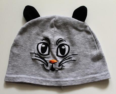 Tenká čapička s cicou - 86/92, 86