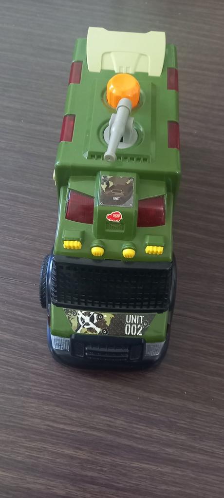 Vojenské auto dickie toys veľké, 