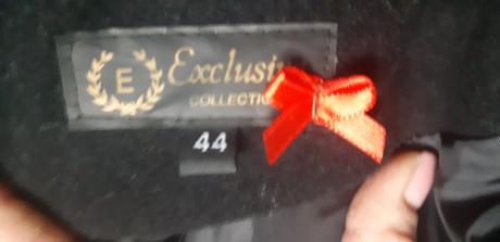 Krasny dlhy bavlneny kabat, 44