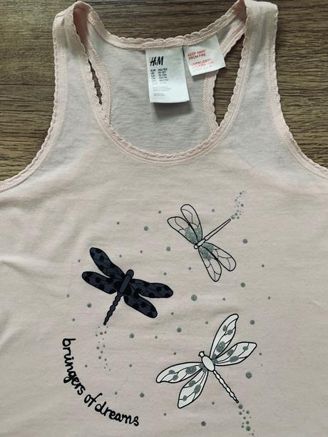 Letné pyžamo, h&m,146