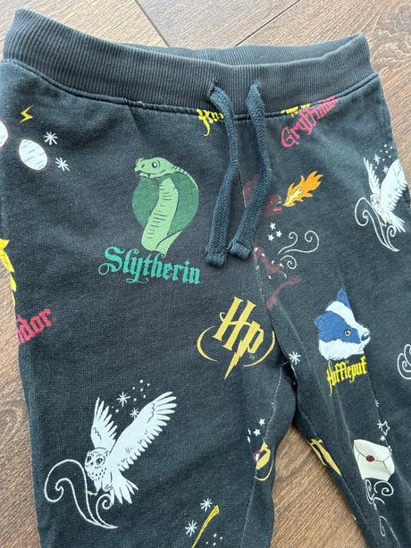 Tepláky harry potter, h&m,116