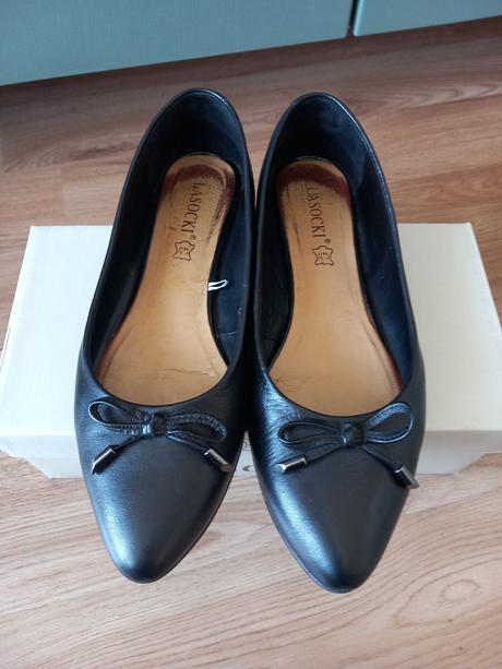 Kožené balerinky lasocki 39, lasocki,39