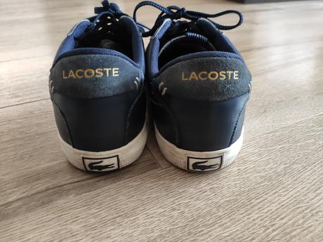 Topánky jesenné kožené lacoste, lacoste,40