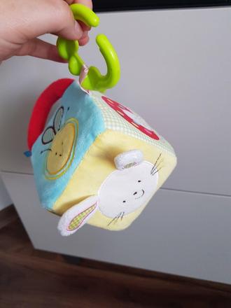 Látková kocka pre bábätká,