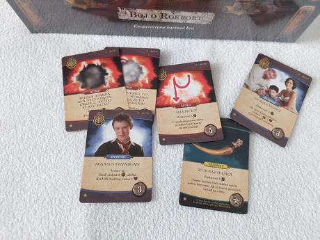 Harry potter boj o rockfort + 6 promo kariet, 