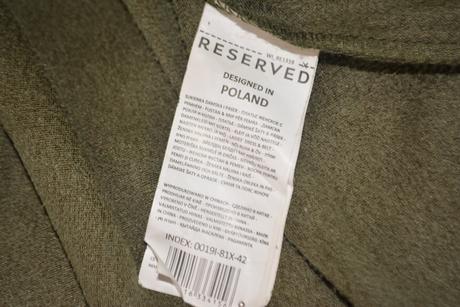 Reserved - košeľové šaty veľ. l, reserved,l