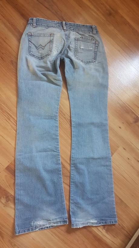 Prešívané rifle pre teenegerku, amisu,36