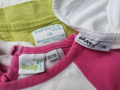3 x dievcenske tricko , okay,116