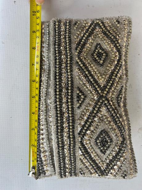 Boho koralikova kabelka taska posita koralikmi 24,