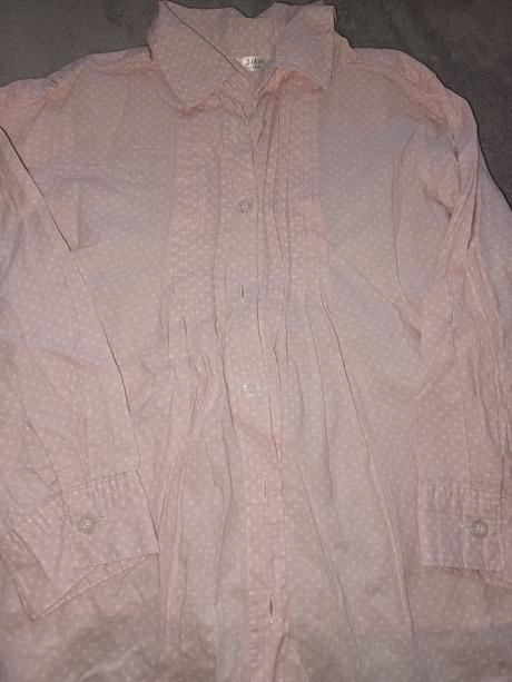 Košeľa ružová bodkovaná 116 pepco, pepco,116