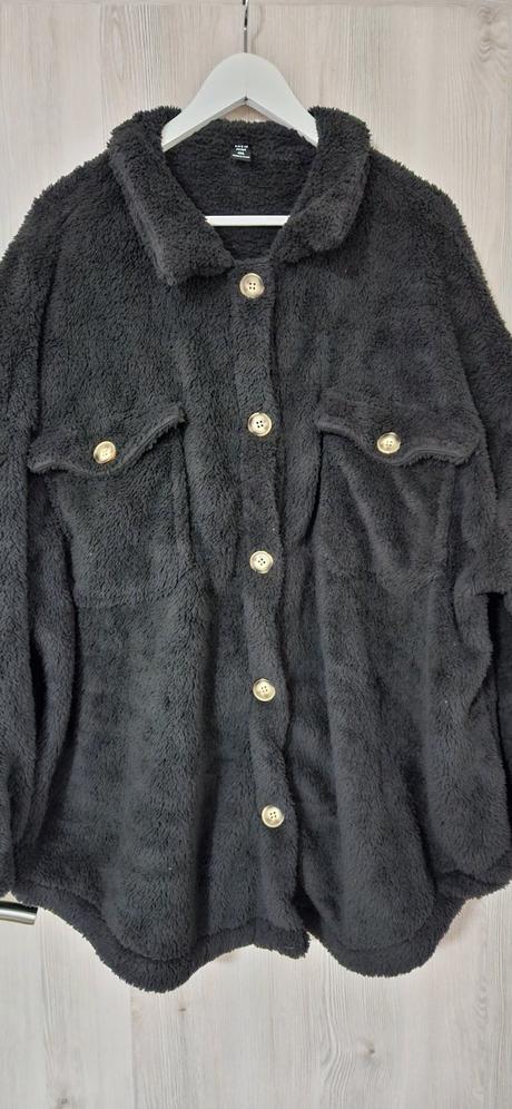 Huňatá mikina/kabátik, 4xl