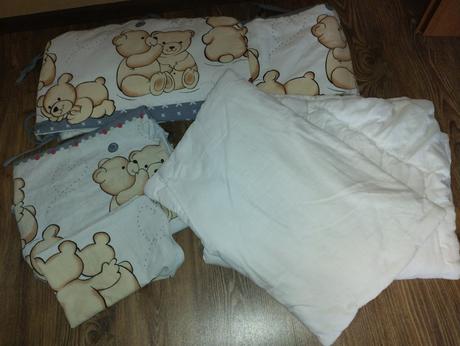 Hniezdo + perina, vankúš, obliečky,