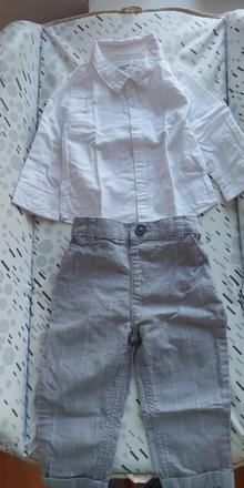 Sviatočná košeľa a gate, sinsay,74