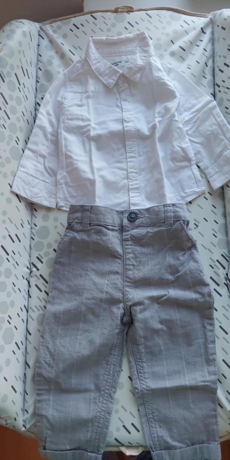 Sviatočná košeľa a gate, sinsay,74