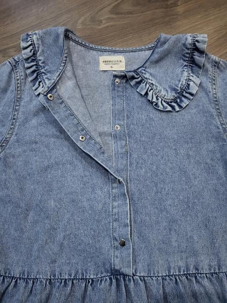 Riflové šaty house, house,s