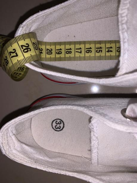 Biele tenisky nové, 33