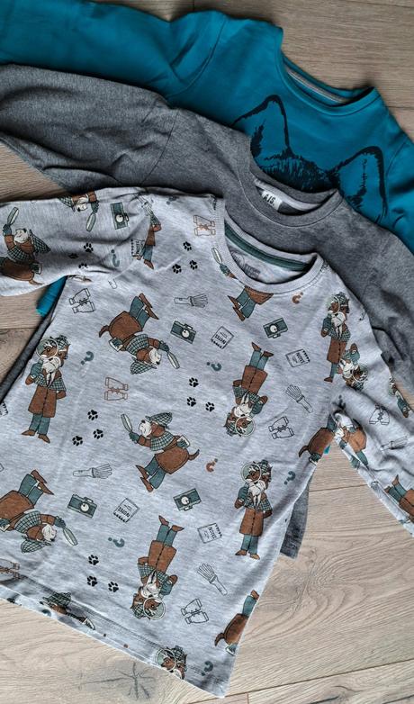 Balík chlapčenských tričiek vel.110, tommy hilfiger,110