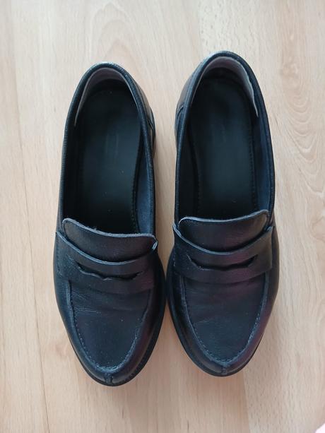Elegantné topánky kožené, 39