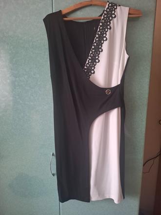 Strečové šaty, xl