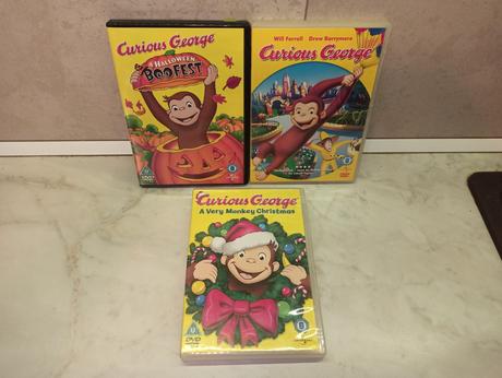 Dvd curious george,
