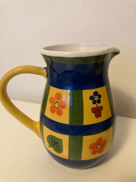 Retro set džbán s vázou, 