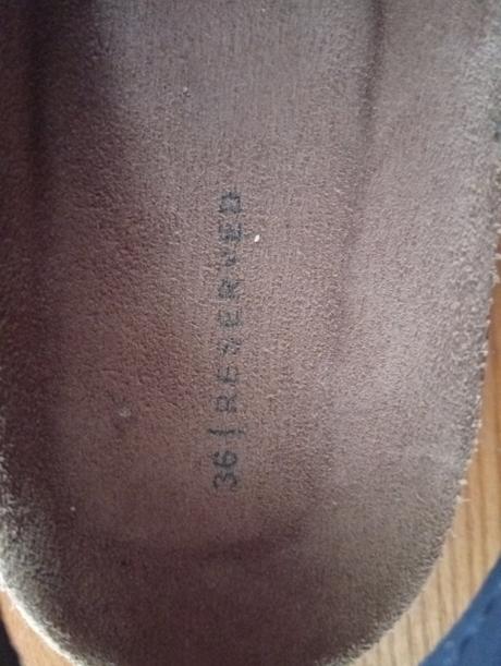 Kožené korkové sandále, reserved,36