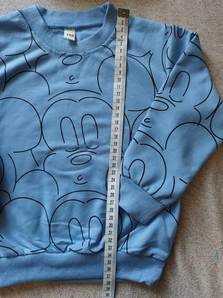 Tenký mickey mouse set teplákov a mikiny, disney,86 / 92