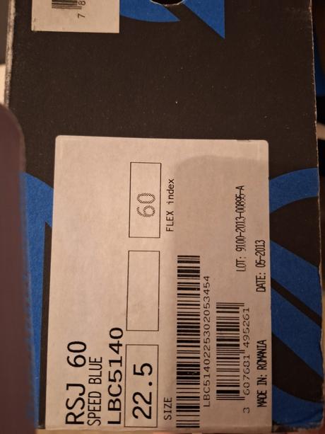 Lyžiarky lange rsj 60, č 35, 22.5 / 268mm /, 34