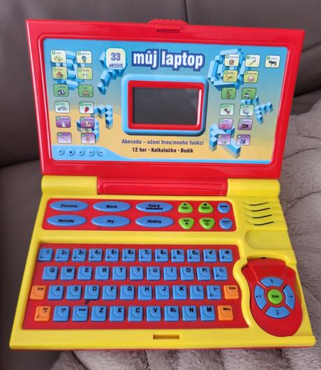 Detský vzdelávací počítač můj laptop, 