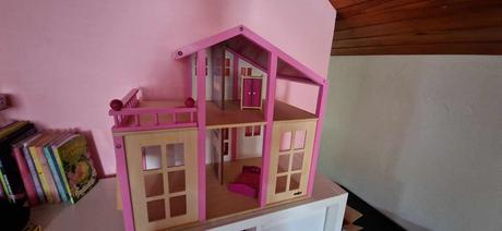 Drevený domček pre bábiky woody, 