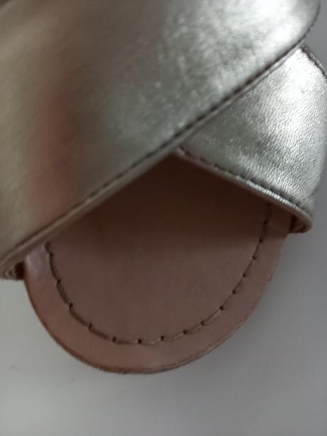 Zlaté sandálky, h&m,24