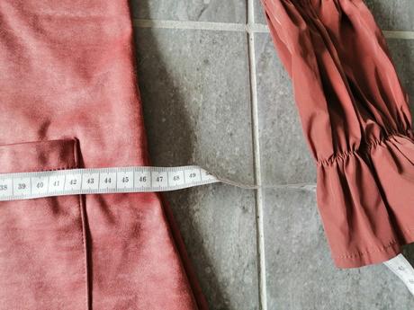 Tehlovooranžové šaty chemise, v42, 42