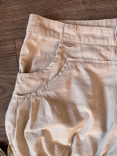 Ľanové kraťasy, m