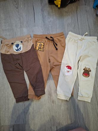 Tepláky pre chlapca 3 ks, 98